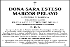 Sara Esteso Marcos-Pelayo